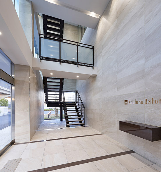 新社屋 エントランス